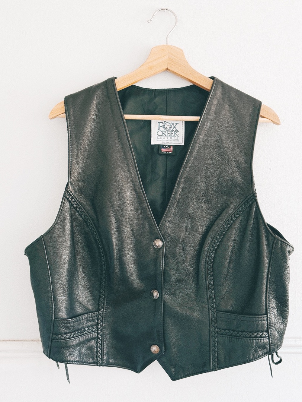 FOX CREEK > Vintage Leather Vest